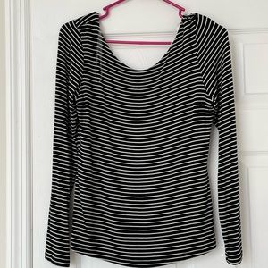 CJLA EUC. Black and whit stripe